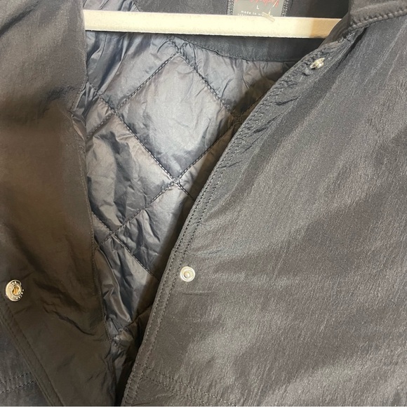 Free People: Off The Bleachers Coaches Jacket - Black NWOT Large - Picture 11 of 13